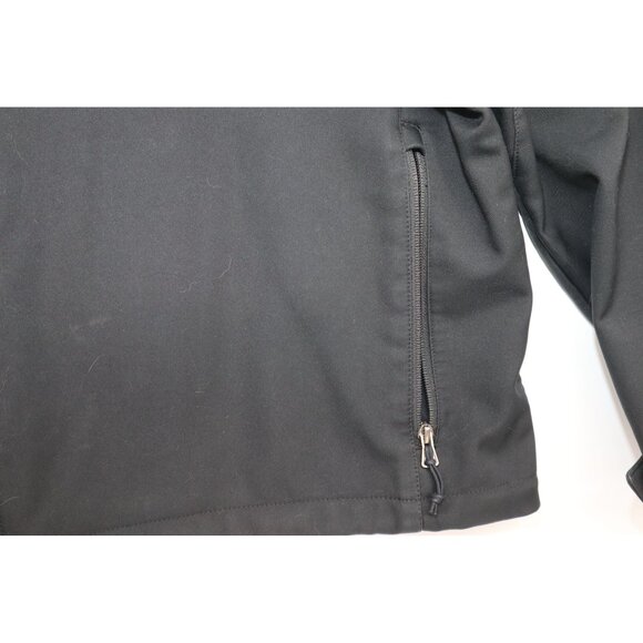 Columbia Mens Black Softshell Jacket Size 3X Full Zip Water-Resistant Outdoor We - Picture 8 of 12
